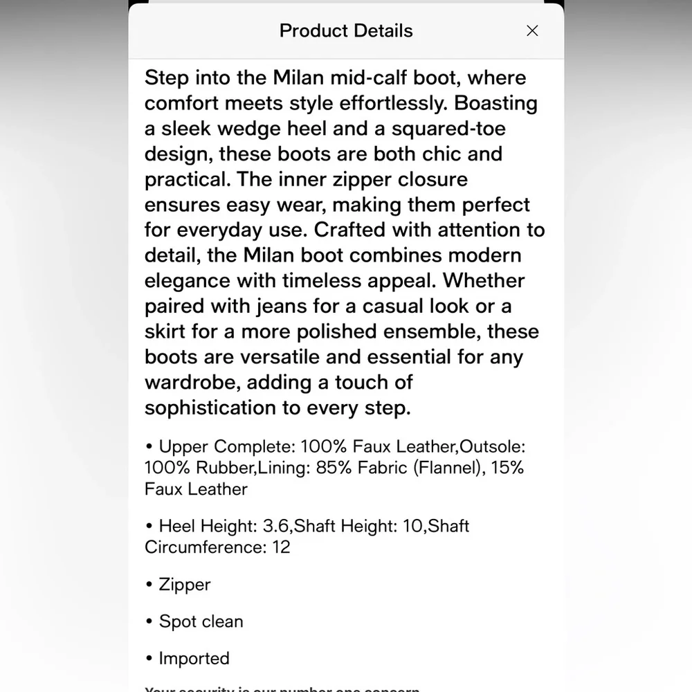 Red Leather Wedge Boots - Picture 8 of 8